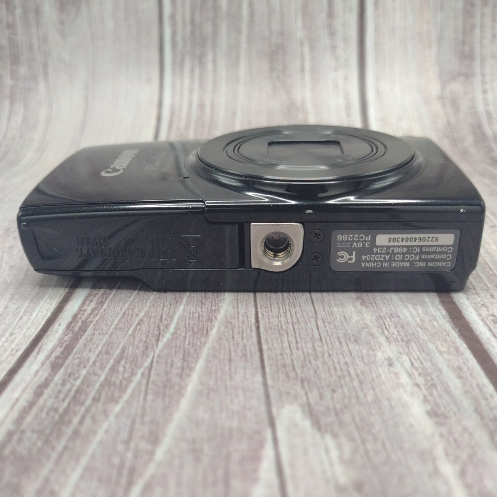 Canon PowerShot Elph 190 IS 20.0 Megapixel Digital Camera in Black 32 GB SD Card - Picture 5 of 11